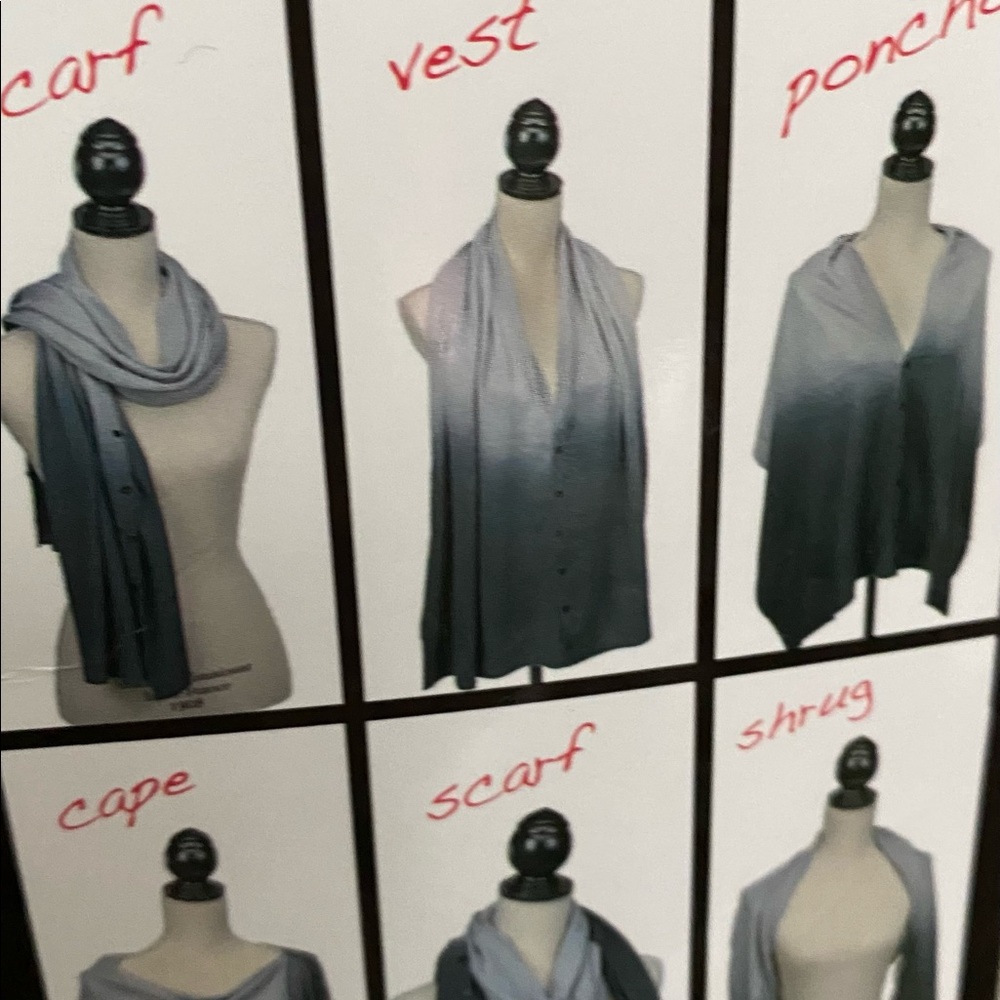Convertible Shawl - Picture 3 of 3